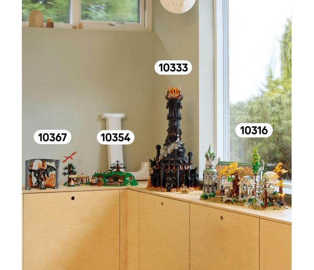 LEGO Icons 10367 Władca pierścieni: Book nook z Balrogiem - 1331602 - zdjęcie 13